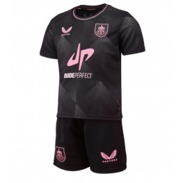 Burnley Uit tenue Kids 2024-25 Korte Mouw (+ Korte broeken)